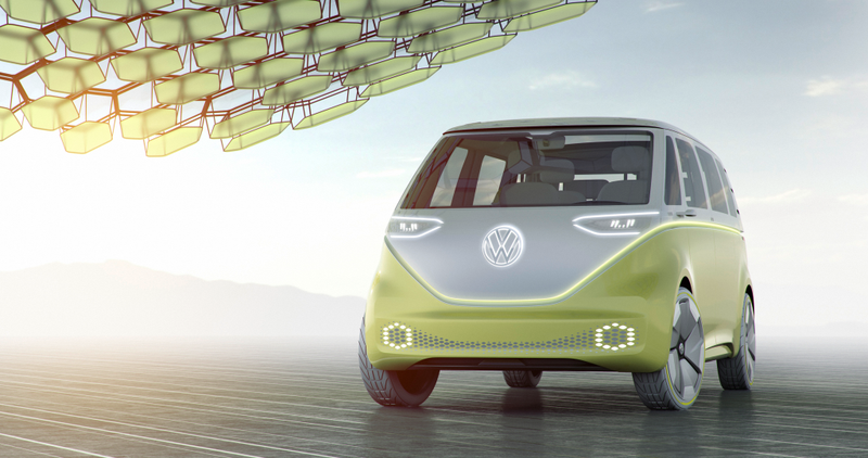 Illustration for article titled The Volkswagen I.D. Buzz Is A 270-Mile Electric Microbus Concept VW Needs To Build